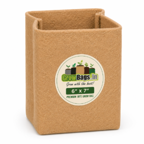 6" x 7" Premium Jute Grow Bag