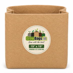 19" x 19" Premium Jute Grow Bag