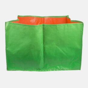 Green Hdpe Plant Grow Bag, For Terrace Gardening, Size: 18*9 & 24*9