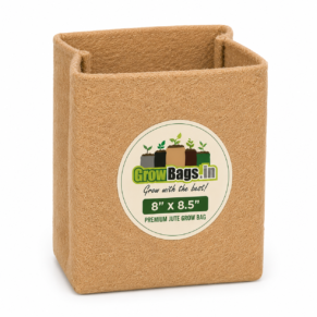 8" x 8.5" Premium Jute Grow Bag