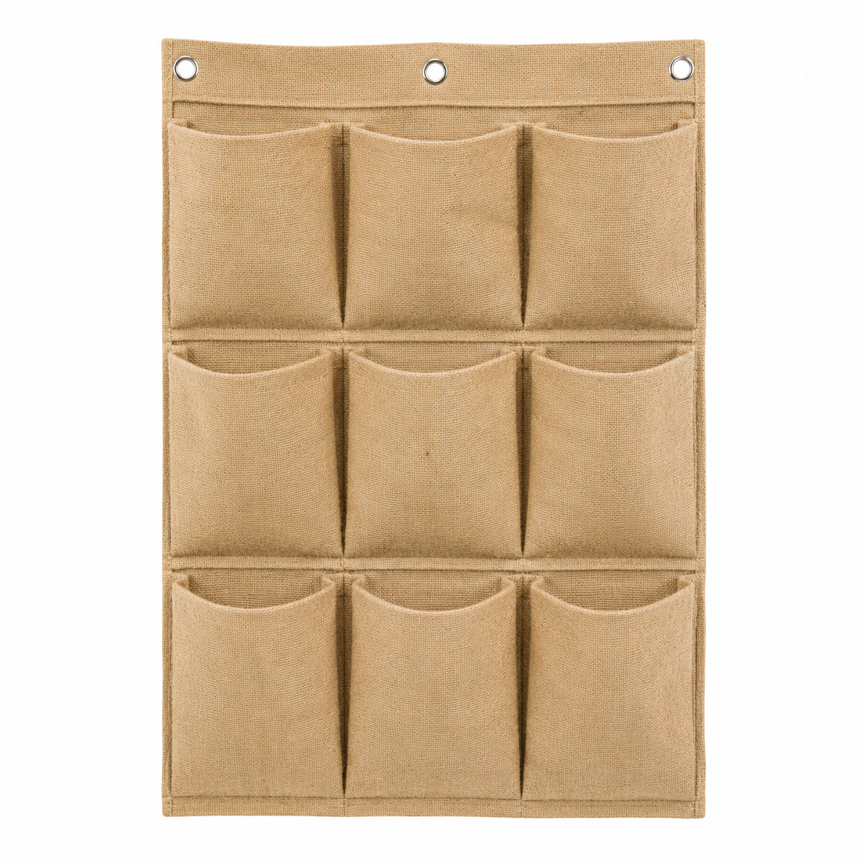 9 Pockets Premium Jute Planting Bag