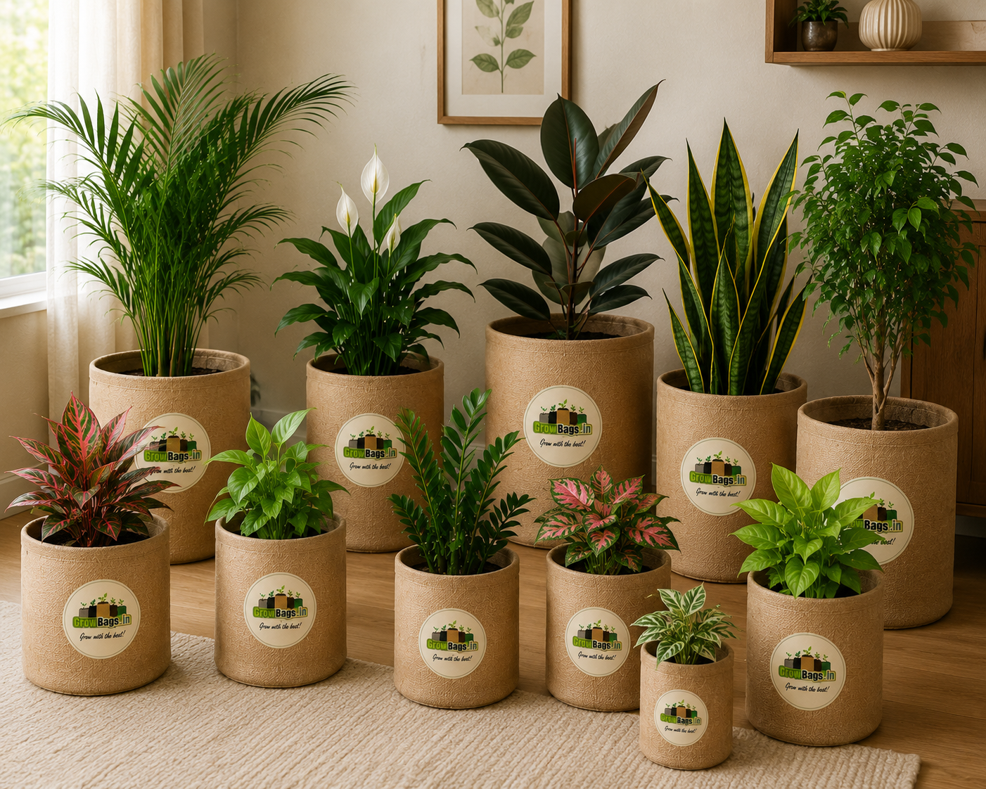 Premium Jute Grow Bags
