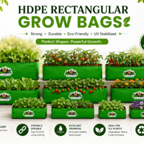 HDPE Rectangular Grow Bags